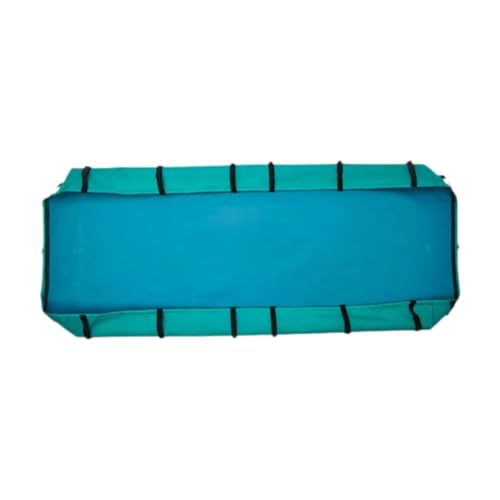 Folpus Kleiner Haustierkäfig -Liner Hase Cage Bottom Tarp Tuch ohne Undicht für Hedgehog Welpe Rennmäuse 24.02inchx47.64inch, GrÜn von Folpus
