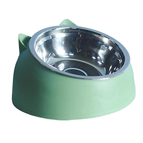 Folpus Komfortabler Haustiernapf für Hunde und Katzen, Grün von Folpus