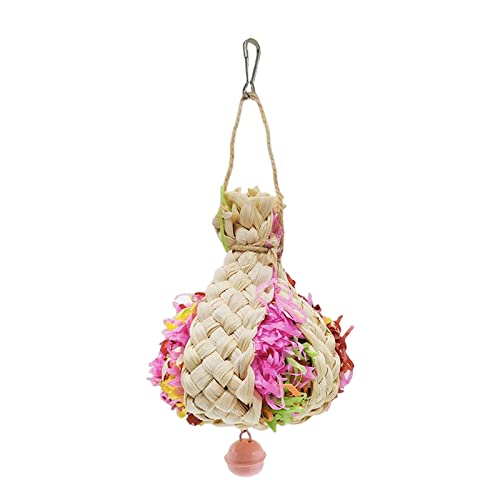 Folpus Papageien-Spielzeug zum Schreddern, Käfigzubehör für aktive Vögel, Rosa Folpus Papageien-Spielzeug zum Schreddern, Käfigzubehör für aktive Vögel, Rosa von Folpus
