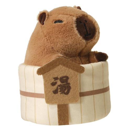 Folpus Plüsch-Kauspielzeug für Katzen, Plüsch-Capybara-Ornamente, lustig, Katzen-Katzenminze-Spielzeug, interaktives Katzenspielzeug zum Trainieren von Folpus Plüsch-Kauspielzeug für Katzen, Plüsch-Capybara-Ornamente, lustig, Katzen-Katzenminze-Spielzeug, interaktives Katzenspielzeug zum Trainieren von von Folpus