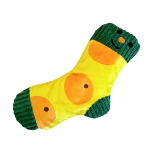 Folpus Plüschspielzeug für Hundewelpen, gefüllte Socken, interaktives Versteckspiel, Cartoon-Kauspielzeug für Haustiere, unterhaltsames Quietschspielzeug, Orange Folpus Plüschspielzeug für Hundewelpen, gefüllte Socken, interaktives Versteckspiel, Cartoon-Kauspielzeug für Haustiere, unterhaltsames Quietschspielzeug, Orange von Folpus