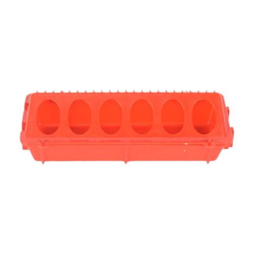 Folpus Pultry Feeder Chicken Feeder, Multihole, Hühnerfutter -Futtermittel, Geflügel -Fütterungsschale für Cockatiels, Vogel, 12 Loch Folpus Pultry Feeder Chicken Feeder, Multihole, Hühnerfutter -Futtermittel, Geflügel -Fütterungsschale für Cockatiels, Vogel, 12 Loch von Folpus