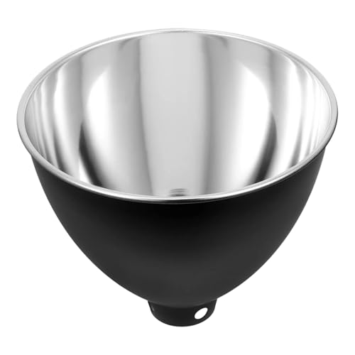 Folpus Reptile Dome Lampenabdeckung Licht Schatten Ersetzen Teile Leuchte Teil für Schildkröten, 8.5in Silver Lining von Folpus