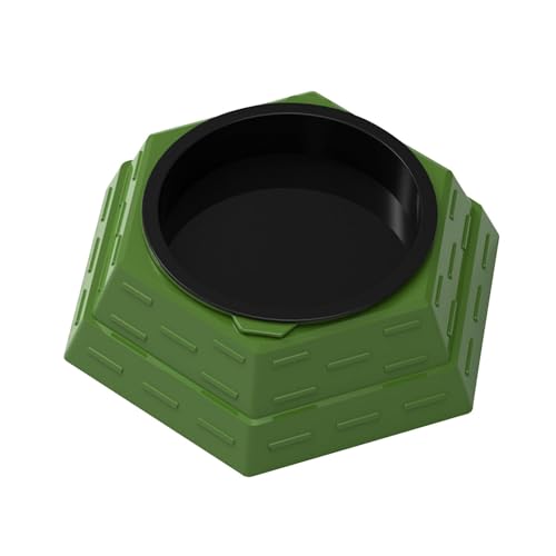Folpus Reptilienlabyrinth -Fütterungsschale Feeder zu reinigen tragbare multifunktionale Wasserspender Wasserschale für Chamäleons Folpus Reptilienlabyrinth -Fütterungsschale Feeder zu reinigen tragbare multifunktionale Wasserspender Wasserschale für Chamäleons von Folpus