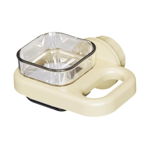 Folpus SALAKEET -Lebensmittelschale Vogel Fütterungsschale Tasse einfach zu reinigen Wasserversorgungen Vogelwasserer Feeder Schüssel für Papageiengarten, Weiß von Folpus