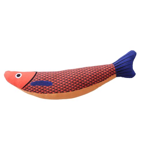 Folpus Schöne Fisch-Plüschtiere, interaktive Plüschtiere, Simulations-Fischspielzeug für Halloween, Stil D von Folpus