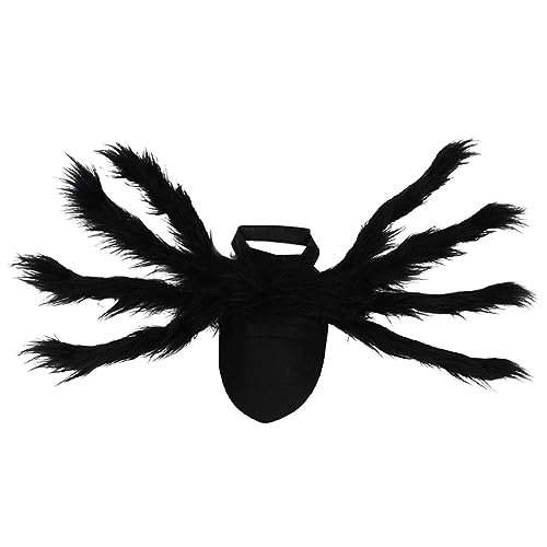 Folpus Halloween Spinne Hundekostüm, Halloween Haustierkostüm einstellbar für kleine mittelgroße Hunde und Katzen, Halloween Accessoire für Halloween Party Cosplay, Schwarz XL Folpus Halloween Spinne Hundekostüm, Halloween Haustierkostüm einstellbar für kleine mittelgroße Hunde und Katzen, Halloween Accessoire für Halloween Party Cosplay, Schwarz XL von Folpus