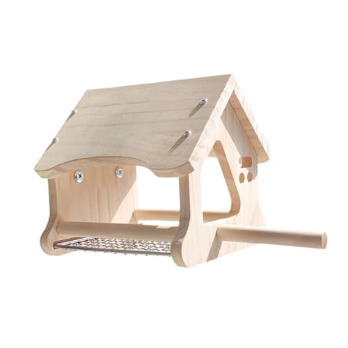 Folpus Vogelhaus aus Holz, zum Aufhängen, saubere Mode, Vogelhaus, Sitzstangenständer für drinnen, Balkon, Zuhause, draußen, Papageien Folpus Vogelhaus aus Holz, zum Aufhängen, saubere Mode, Vogelhaus, Sitzstangenständer für drinnen, Balkon, Zuhause, draußen, Papageien von Folpus