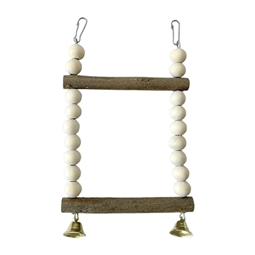 Folpus Vogelkäfig Hängespielzeug Kauspaß fördert Bewegung Holzstange Vogelschaukel für exotische Vögel kleine Singvögel Lovebird Nest, 21 cm x 12 cm Folpus Vogelkäfig Hängespielzeug Kauspaß fördert Bewegung Holzstange Vogelschaukel für exotische Vögel kleine Singvögel Lovebird Nest, 21 cm x 12 cm von Folpus