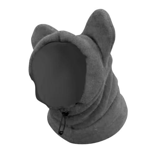 Folpus Hundehaube Wintermütze Ohrenschützer Kostüm Haustier Winterhaube Hüte Hundeohren Abdeckung für mittelgroße bis große Hunde Haustiere Welpen Camping, Dunkelgrau M Folpus Hundehaube Wintermütze Ohrenschützer Kostüm Haustier Winterhaube Hüte Hundeohren Abdeckung für mittelgroße bis große Hunde Haustiere Welpen Camping, Dunkelgrau M von Folpus