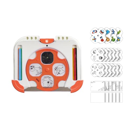 Folpus Zeichenprojektor für Kinder, Projektorspielzeug zum Nachzeichnen und Zeichnen, Lernen, tragbares Zeichenbrett für Kinder im Alter von 3–8 Jahren, Orange Folpus Zeichenprojektor für Kinder, Projektorspielzeug zum Nachzeichnen und Zeichnen, Lernen, tragbares Zeichenbrett für Kinder im Alter von 3–8 Jahren, Orange von Folpus