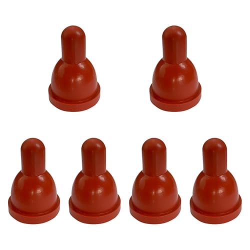 Folpus Ziegennippel, weiche Gummi -Schnuller, Lammfleckfutterhäuschchen, kleine Tiermilchnippel, für Hund, Stil 3 von Folpus