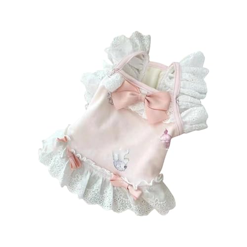 Folpus für Haustiere, Bekleidung für Hunde, Kostüm für Hunde, Rock für Welpen und Katzen, Rosa von Folpus