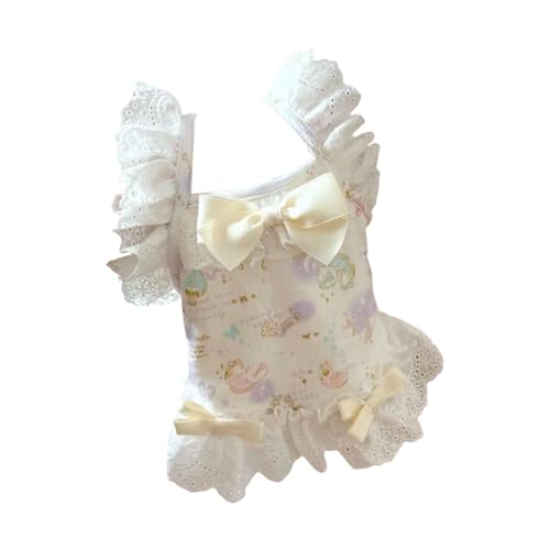 Folpus für Haustiere, Bekleidung für Hunde, Kostüm für Hunde, Rock für Welpen und Katzen, Weiß Folpus für Haustiere, Bekleidung für Hunde, Kostüm für Hunde, Rock für Welpen und Katzen, Weiß von Folpus
