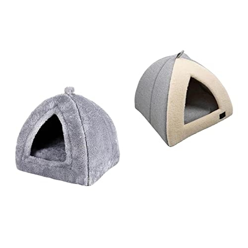 Fonowx 2pcs / Pcs Winter Haustier Haustier Zelt mit Mat Cave Bed, Stil B Fonowx 2pcs / Pcs Winter Haustier Haustier Zelt mit Mat Cave Bed, Stil B von Fonowx