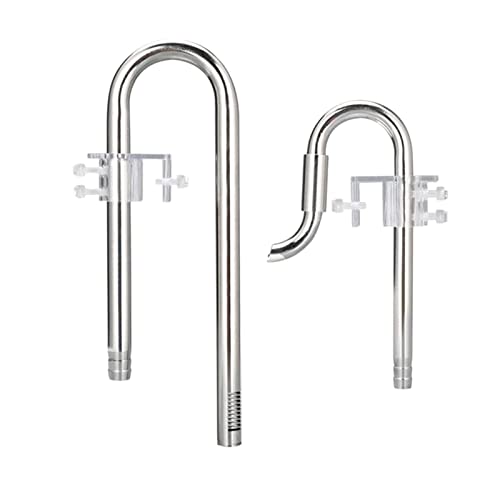 Fonowx Aquatic Filter System Aquatic Lily Pipe zu Und Ablauf Aquarium Pflanzbehälter, 12 Outlet 16 Einlass von Fonowx