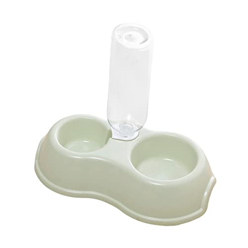 Fonowx Doppelter Wassernapf für Katzen Und Hunde, Wasser Und Futternapf Set für Kätzchen, GRÜN Fonowx Doppelter Wassernapf für Katzen Und Hunde, Wasser Und Futternapf Set für Kätzchen, GRÜN von Fonowx