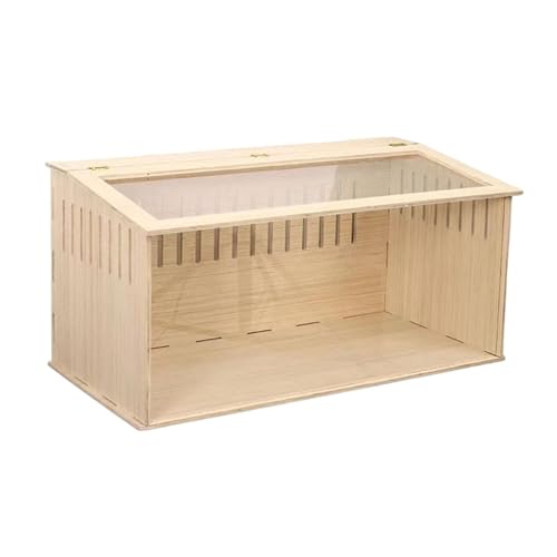 Fonowx Hamsterkäfig mit Zugang, Lebensraum für Mäuse und Ratten, Nistkasten für Kleintiere, Blickdichte Seiten von Fonowx