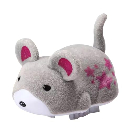 Fonowx Hamsterspielzeug mit Sound, Katzenminzenspielzeug, für Haustiere, Grau Fonowx Hamsterspielzeug mit Sound, Katzenminzenspielzeug, für Haustiere, Grau von Fonowx