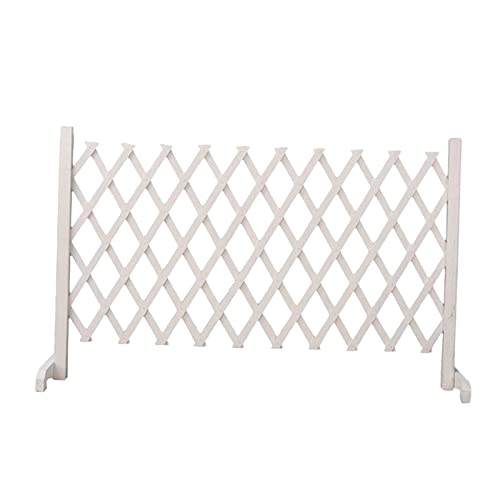 Fonowx Haustier Isolationstor Aus Holz Zur Erweiterung des Faltzauns für Faltveranda, Flur Oder Treppe, 170 cm x 70 cm Weiß von Fonowx