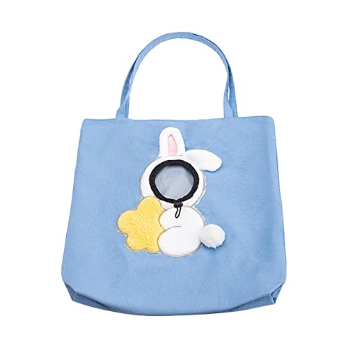Fonowx Haustier Katzen Tragetasche, Umhängetasche, Welpen Komfort Handtasche, Einkaufstasche, Tragbare Atmungsaktive Hunde Schulter Tragetasche Zum Wandern, S von Fonowx