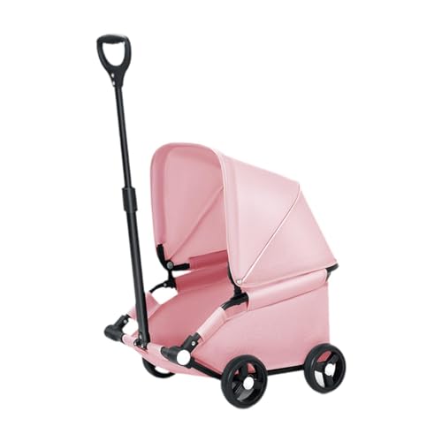 Fonowx Haustier Kinderwagen, Faltbarer Hunde Kinderwagen, Leichter Hundewagen, Reiseträger, Katzensitz Zum Spazierengehen, Spielen, Reisen, Ausflug, Versand, Rosa Fonowx Haustier Kinderwagen, Faltbarer Hunde Kinderwagen, Leichter Hundewagen, Reiseträger, Katzensitz Zum Spazierengehen, Spielen, Reisen, Ausflug, Versand, Rosa von Fonowx