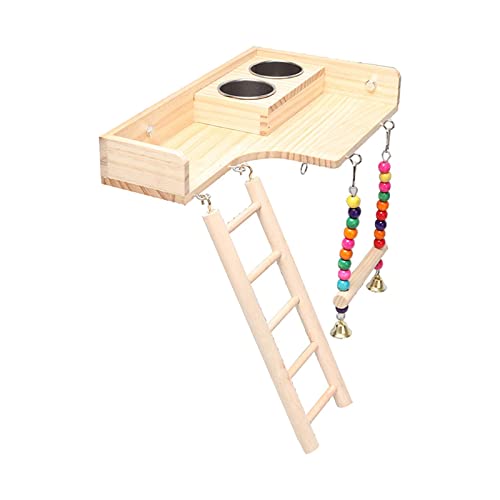 Fonowx Haustier Vogel Papagei Spielplatz Holzleiter Spielzeug Haustier Papagei Klettern Langlebiges Brückenzubehör für Sittiche, Sittiche, Aras, Unzertrennli Fonowx Haustier Vogel Papagei Spielplatz Holzleiter Spielzeug Haustier Papagei Klettern Langlebiges Brückenzubehör für Sittiche, Sittiche, Aras, Unzertrennli von Fonowx