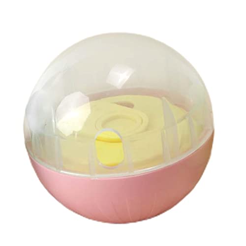 Fonowx Hunde-Leckerli-Ball, langsamer Feeder, Hunde-Anreicherungsspielzeug für kleine und große Hunderassen im Innenbereich, ROSA Fonowx Hunde-Leckerli-Ball, langsamer Feeder, Hunde-Anreicherungsspielzeug für kleine und große Hunderassen im Innenbereich, ROSA von Fonowx