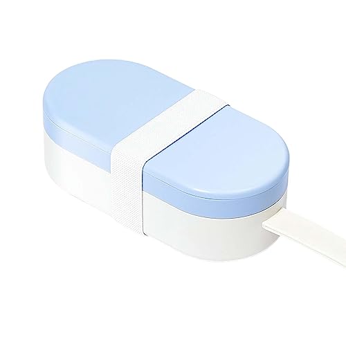 Fonowx Hunde-Wasserflaschenspender, Haustier-Wasserflaschen, tragbarer Welpen-Wasserspender, Hunde-Wasserbecher mit Futterbehälter für Kätzchen, Hunde, Blau von Fonowx