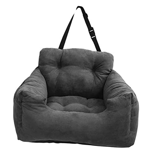 Fonowx Hundebett Sitz, Reisebett Langlebig mit Herausnehmbarem Innenpolster Hundesitzerhöhung für Kätzchen Katzen, Dunkelgrau Fonowx Hundebett Sitz, Reisebett Langlebig mit Herausnehmbarem Innenpolster Hundesitzerhöhung für Kätzchen Katzen, Dunkelgrau von Fonowx