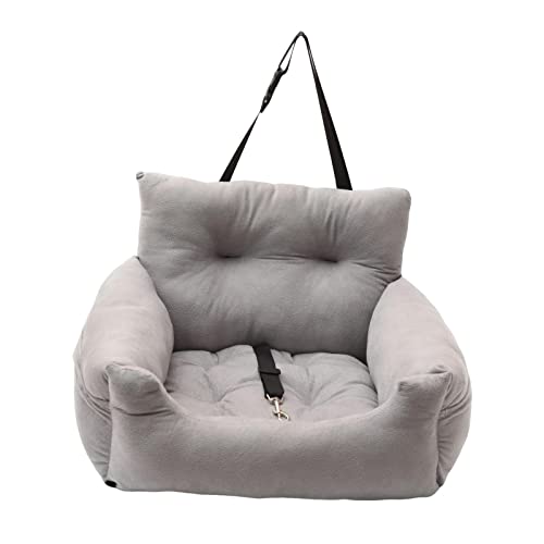 Fonowx Hundebett Sitz, Reisebett Langlebig mit Herausnehmbarem Innenpolster Hundesitzerhöhung für Kätzchen Katzen, hellgrau Fonowx Hundebett Sitz, Reisebett Langlebig mit Herausnehmbarem Innenpolster Hundesitzerhöhung für Kätzchen Katzen, hellgrau von Fonowx