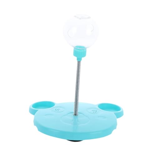 Fonowx Hundekatze Slow Feeder Toy Spender Lustiger Trainingskämpfer Kätzchenspielzeug Fütterung Spielzeug für Innenkätzchen Übung im Freien, Bär, Blau Fonowx Hundekatze Slow Feeder Toy Spender Lustiger Trainingskämpfer Kätzchenspielzeug Fütterung Spielzeug für Innenkätzchen Übung im Freien, Bär, Blau von Fonowx
