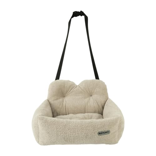 Fonowx Hundewagen SUV SEAT Puppy BETTETRAVE Trave Traver Trave TRAGTABLE WASSIBLE MIEGSPÜNDLICHEN Pock SLUSSBOD mit Zwei FEHREN BEIBEN, Grey L von Fonowx