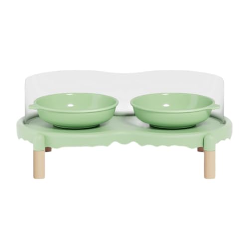 Fonowx Katzennäpfe mit erhöhtem Design, Set für Futter und Wasser für kleine Hunde, GrÜn Fonowx Katzennäpfe mit erhöhtem Design, Set für Futter und Wasser für kleine Hunde, GrÜn von Fonowx