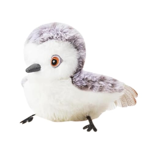 Fonowx Katzenspielzeug mit Flatterndem Vogel, Bewegungsaktivierung, Elektrisch, DREI, für Hauskatzen, Katzen Übungsspielzeug, Wiederaufladba, Style A von Fonowx