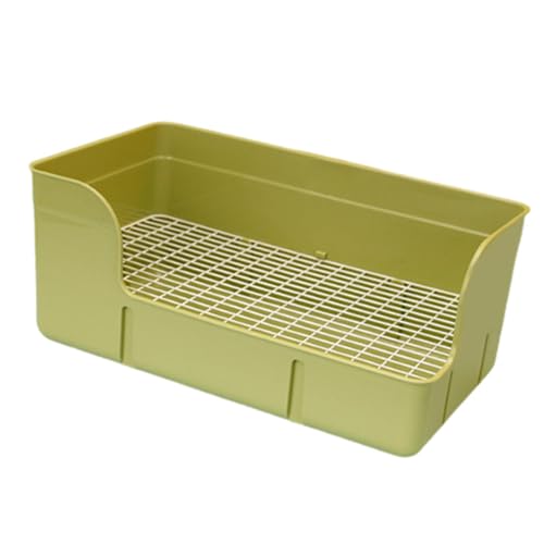 Fonowx Katzentoilette, Urinalschale, Ecktoilette, Käfigtoilette, Einstreubox für Kleintiere, Käfigzubehör, GrÜn Fonowx Katzentoilette, Urinalschale, Ecktoilette, Käfigtoilette, Einstreubox für Kleintiere, Käfigzubehör, GrÜn von Fonowx