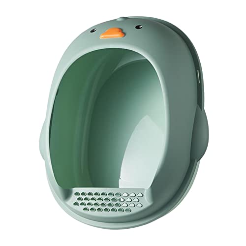 Fonowx Katzentoilette Halboffene Tragbare Cartoon Entenform Katzentoilette Katzentoilette Katzenbett Brottoilette Liefert Kaninchen Kitty, GRÜN Fonowx Katzentoilette Halboffene Tragbare Cartoon Entenform Katzentoilette Katzentoilette Katzenbett Brottoilette Liefert Kaninchen Kitty, GRÜN von Fonowx