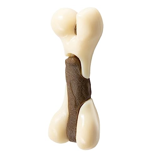 Fonowx Kauspielzeug für Hunde, interaktives Spielzeug, kaubare Knochen, Robustes -beißspielzeug, Hundeknochenspielzeug, Hundespielzeug für kleine, 13cmx4,6cm Fonowx Kauspielzeug für Hunde, interaktives Spielzeug, kaubare Knochen, Robustes -beißspielzeug, Hundeknochenspielzeug, Hundespielzeug für kleine, 13cmx4,6cm von Fonowx