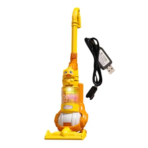 Fonowx Kinder Vakuum Spielzeug Ball Popping Action Lernspielzeug Pretend Play Housekeeping für Kinder, Ente von Fonowx
