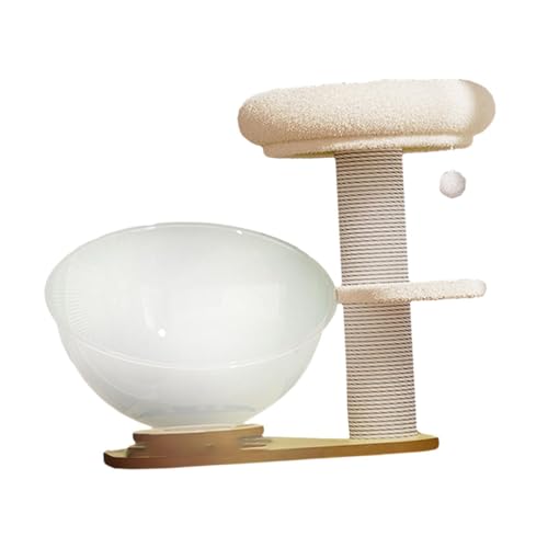 Fonowx Kratzbaum für Kätzchen, Katzenbett, Katzenturm für Innenkatzen, Kratzbaum Aus Holz für Kätzchen Aller Katzengrößen, für Innenkatzen, A von Fonowx