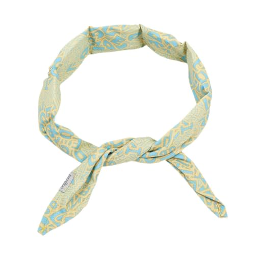 Fonowx Kühlender Und Atmungsaktiver Schal Und Halsband für Haustiere, Blaugelb, M Fonowx Kühlender Und Atmungsaktiver Schal Und Halsband für Haustiere, Blaugelb, M von Fonowx