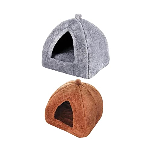 Fonowx Mat Bett Igel Und 2 Winter Haustierbett Nest Haustierzelt, Styled von Fonowx