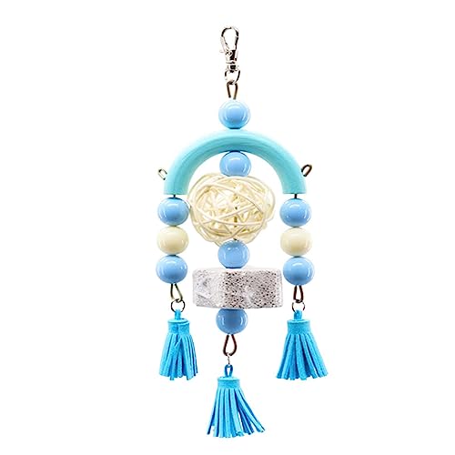 Fonowx Meerschweinchen-Spielzeug, Vogel-Kauspielzeug, Hamster-Kaninchen-Kauspielzeug, Zahnknirschspielzeug für Sittiche, Blau Fonowx Meerschweinchen-Spielzeug, Vogel-Kauspielzeug, Hamster-Kaninchen-Kauspielzeug, Zahnknirschspielzeug für Sittiche, Blau von Fonowx