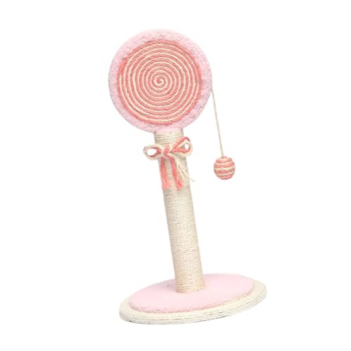 Fonowx Sisal Katzenkratzbaum, Katzenkratzbaum, Praktisches Geschenk, Niedlich, für Dekorative Möbel, Schutzform, Haustierspielzeug, Rosa von Fonowx
