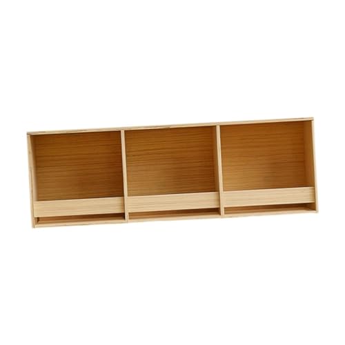 Fonowx Sittich-Nistkasten, Vogelhaus, Wohnhof, Gartendekoration, Vogelzuchtkasten, für Wellensittiche, Kanarienvögel, Nymphensittiche, 3 Gitter 90cmx30cm von Fonowx