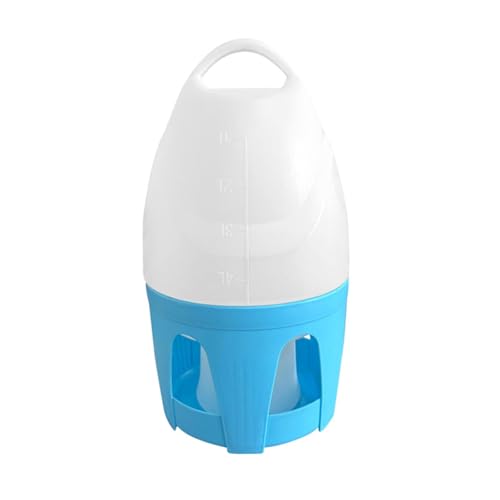 Fonowx Taubentränke, Automatische Wasserflasche, Tragbar, Großes Fassungsvermögen, mit Griff, Taubentränke, Zuchtwerkzeug für Nymphensittiche, Hühner, 6L Fonowx Taubentränke, Automatische Wasserflasche, Tragbar, Großes Fassungsvermögen, mit Griff, Taubentränke, Zuchtwerkzeug für Nymphensittiche, Hühner, 6L von Fonowx