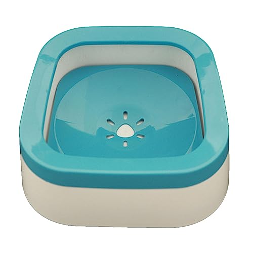 Fonowx Wassernapfspender für Hunde, Wassernapfspender, Katzentrinkfutterspender für Welpen, Blau von Fonowx