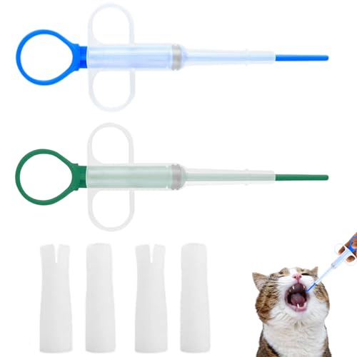 Fonyiunce 3 Stück Tabletteneingeber Katze, Pill Assist Katze, Wiederverwendbare Pusher Spritze Mit Sicherheit Weicher TIPP, Tablette Feede, Medikamenten Feeder Pet, für Haustierpflege Fonyiunce 3 Stück Tabletteneingeber Katze, Pill Assist Katze, Wiederverwendbare Pusher Spritze Mit Sicherheit Weicher TIPP, Tablette Feede, Medikamenten Feeder Pet, für Haustierpflege von Fonyiunce