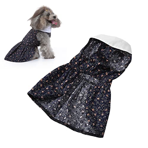 Fonzci Hundekleider, Modische Hundekleidung, Niedliche Welpenkleider mit Blumenmuster(L) von Fonzci