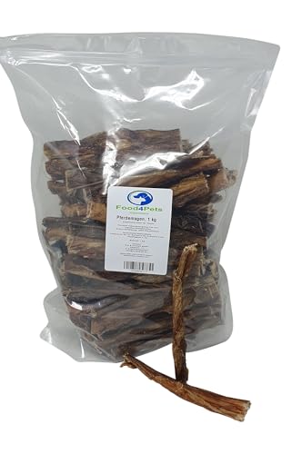 Food4Pets Pferdemagen 1kg – Natürlicher Kausnack für Hunde im wiederverschließbaren Beutel, kräftiger Geschmack Food4Pets Pferdemagen 1kg – Natürlicher Kausnack für Hunde im wiederverschließbaren Beutel, kräftiger Geschmack von Food4Pets
